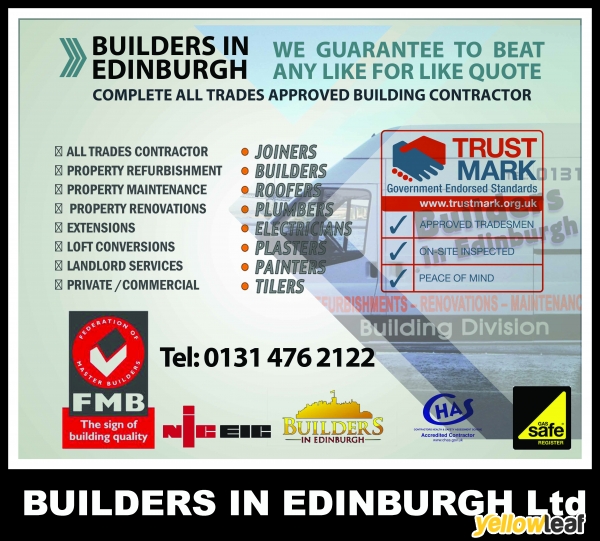 Builders In Edinburgh Ltd