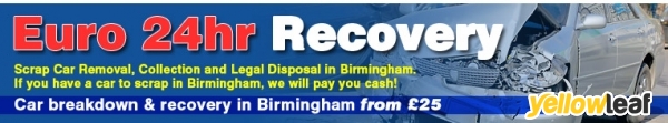 Scrap Car Remove Birmingham-euro 24hr Recovery