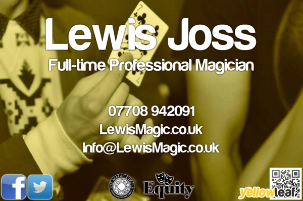 Lewis Joss - Professional Magician