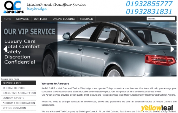 Aarocars Taxis Weybridge