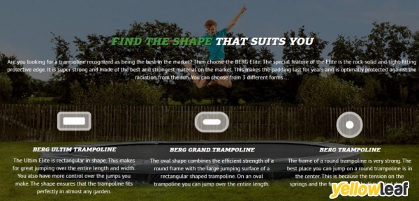 BERG Elite Trampolines UK