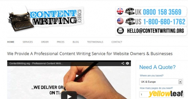 Whitmore Media Ltd T/a Contentwriting.org