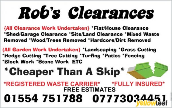 Rob's Clearances