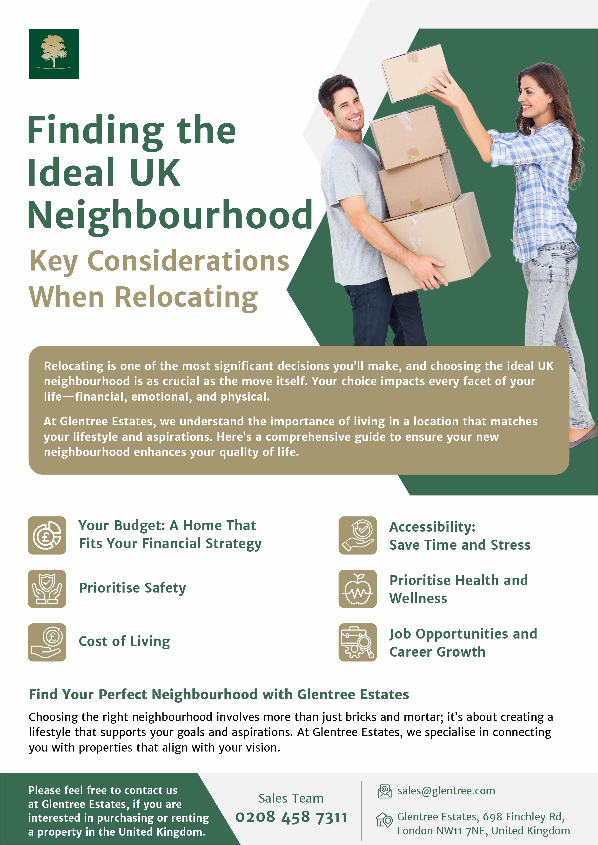 Finding the Ideal UK Neighbourhood: Key Considerations When Relocating