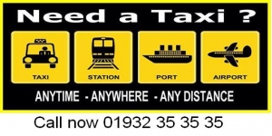 Taxi In Weybridge