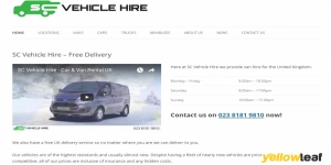 SC Vehicle Hire