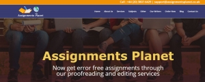 Assignments Planet