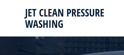 Jet clean pressure washing